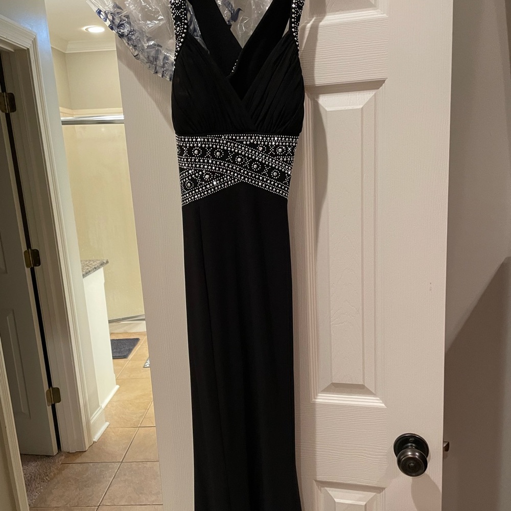 Black long formal dress